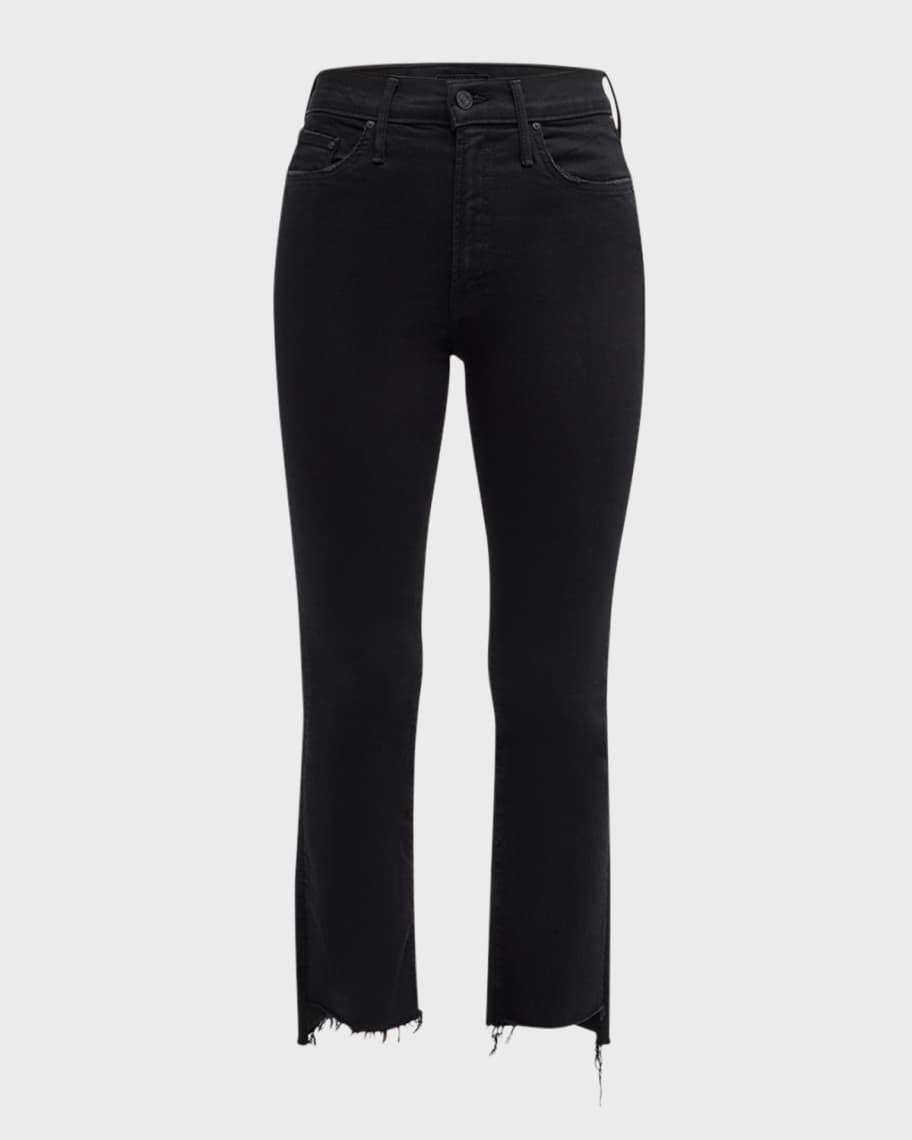 Insider Crop Step Fray Jeans | Neiman Marcus