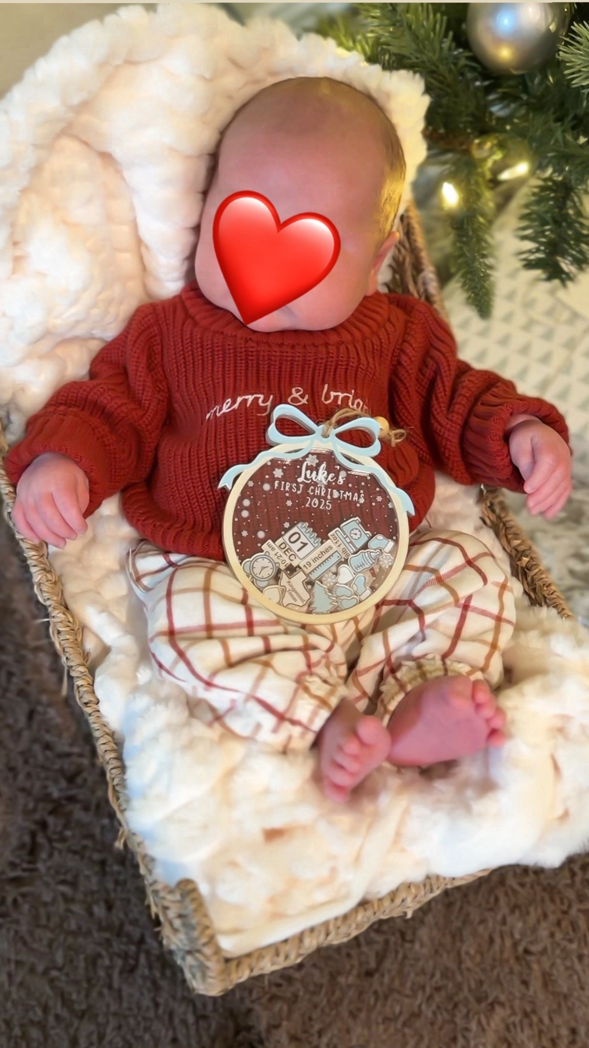 This is the perfect gift for any new parent!! Plus, you’re supporting a small business on Etsy 🩵 this ornament has all the birth stats of my new little guy and will be so fun to pull out every year and hang on the tree 

#LTKKids #LTKHome #LTKBump