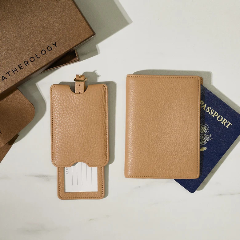 Deluxe Passport Cover + Luggage Tag Set | Leatherology