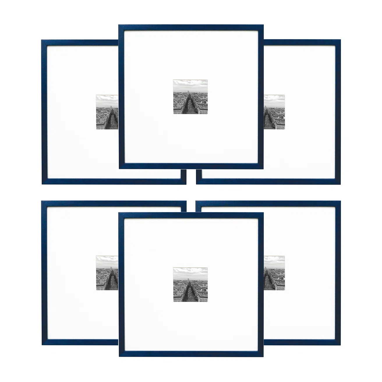 Gallery Wall Wood Frame Set (Set of 6) | Wayfair North America