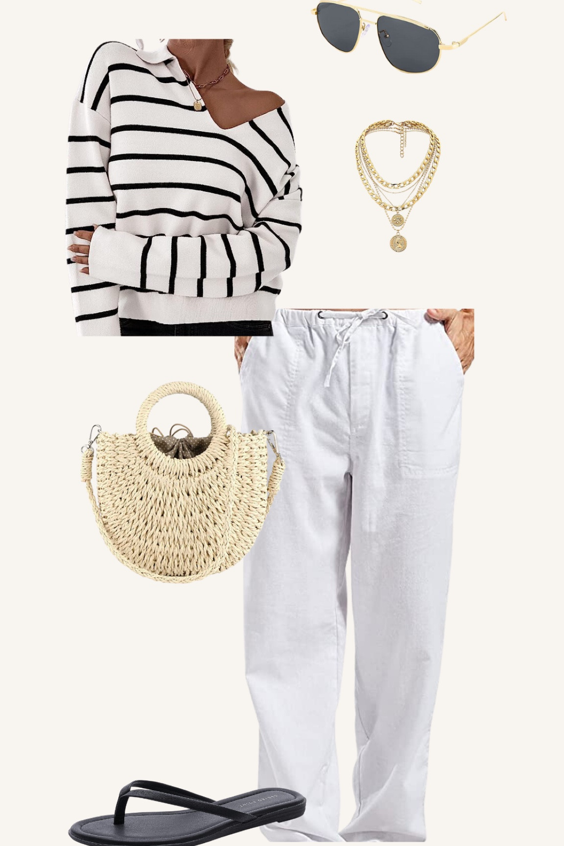 Coastal Granddaughter | classy Fourth of July outfit inspo   