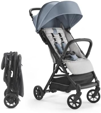 Inglesina Quid Baby Stroller, Lightweight Foldable Travel Stroller for Airplane, Stormy Gray | Amazon (US)