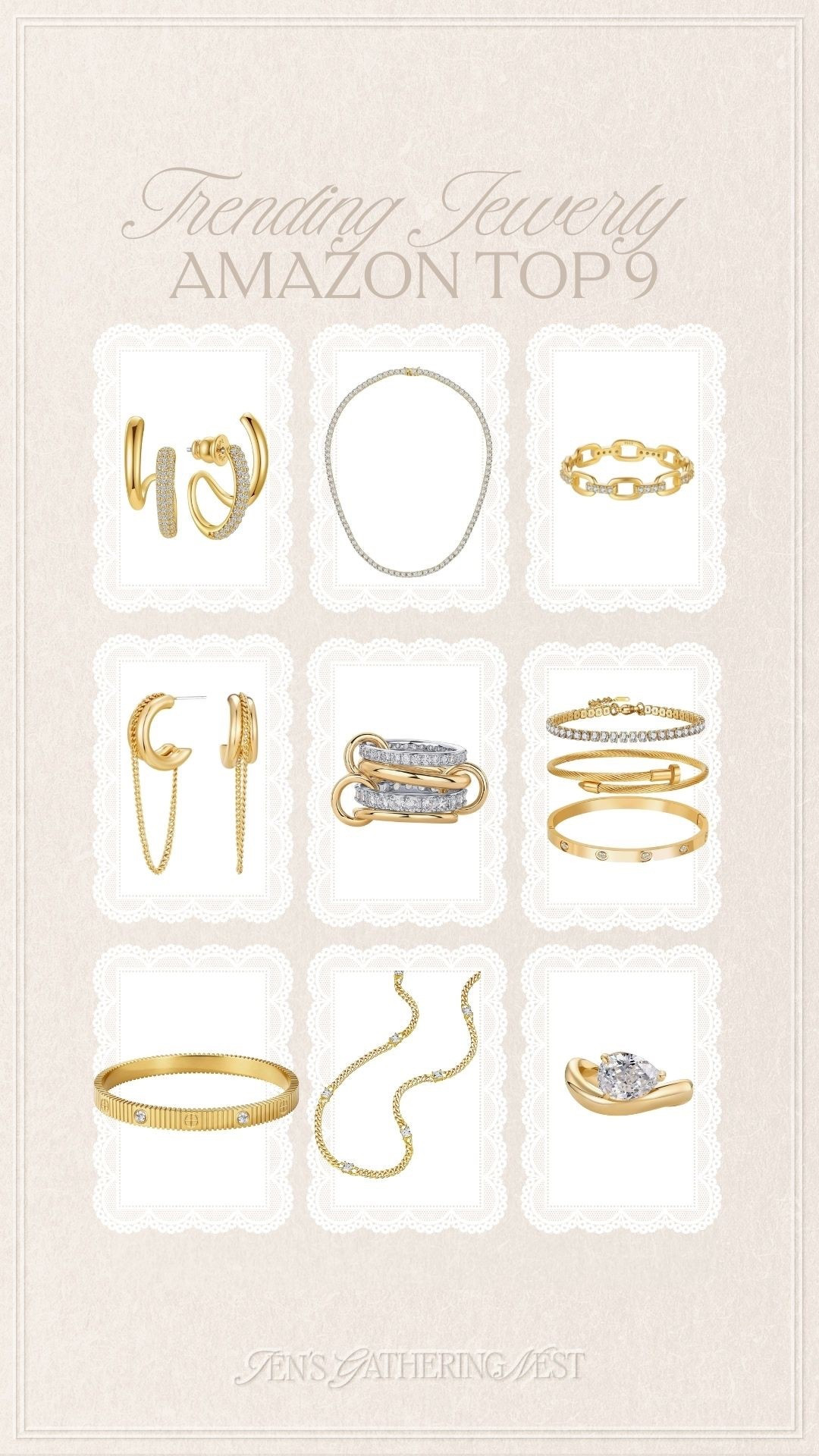 Trending jewelry I’m loving from Amazon ✨

#amazon #jewelry #earrings #ring #bracelets #designerinspired #amazonfind #fashion #necklacee

#LTKWorkwear #LTKSaleAlert #LTKootd