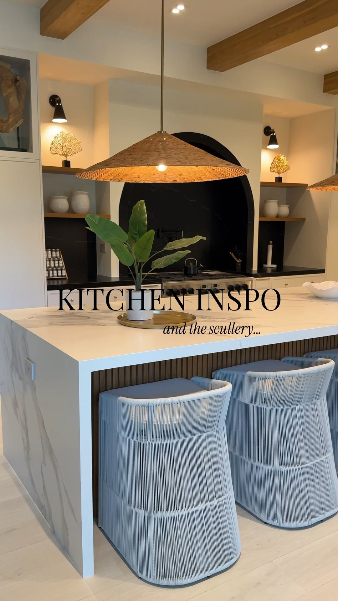 Kitchen + scullery done right at Villa Nya. 🌊 Incorporating this secondary kitchen area adds function + flow to the home. Think hidden storage, prep space, coffee bar and all the behind-the-scenes magic—so your main kitchen always shines. 

Save for future kitchen inspiration! ✨
Would you add a scullery?

 #kitchendesign #scullery #coastalmodern #interiordesigninspo #homedesign 

#LTKHome #LTKdayinmylife #LTKfoodie