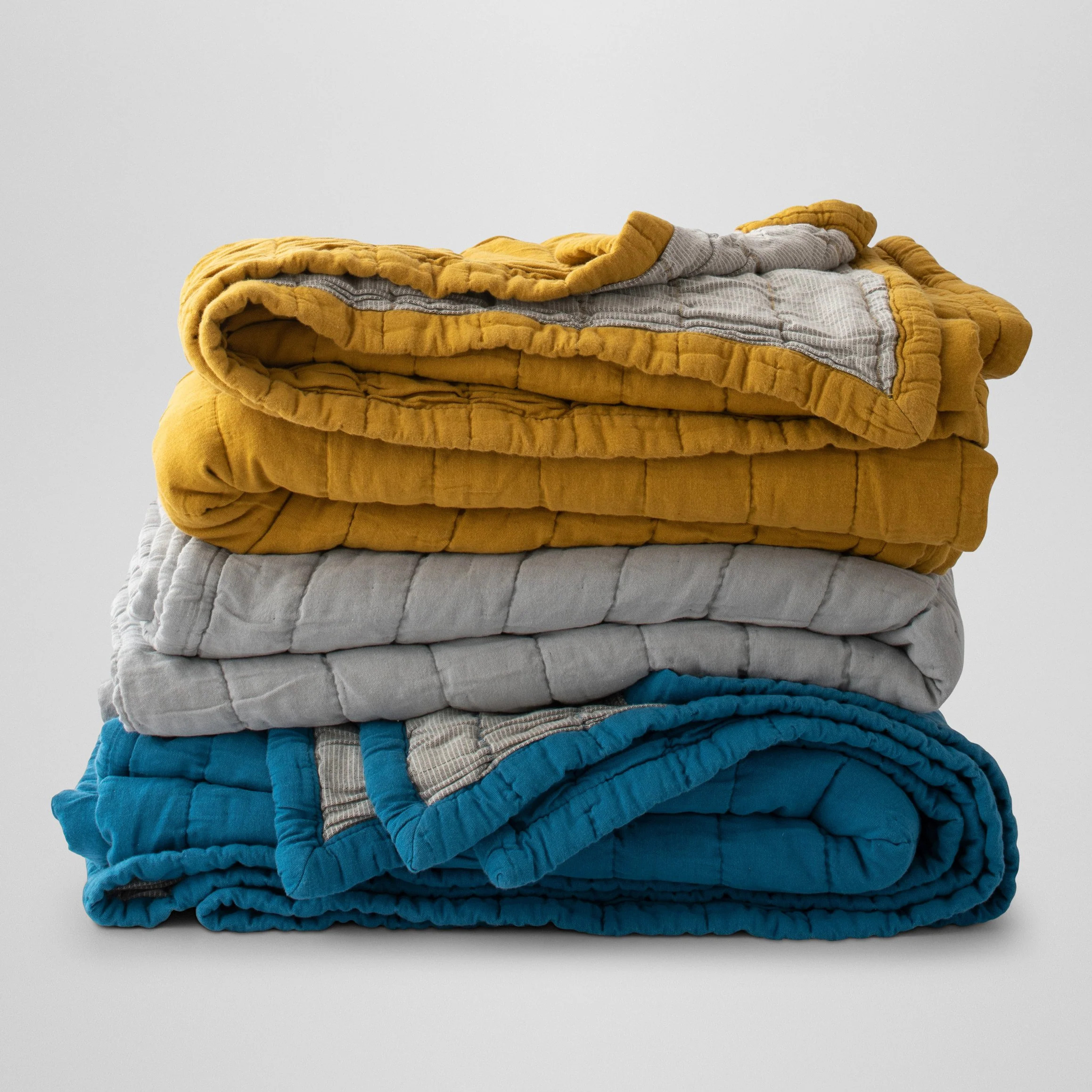 Channeled Cotton Quilt | Schoolhouse