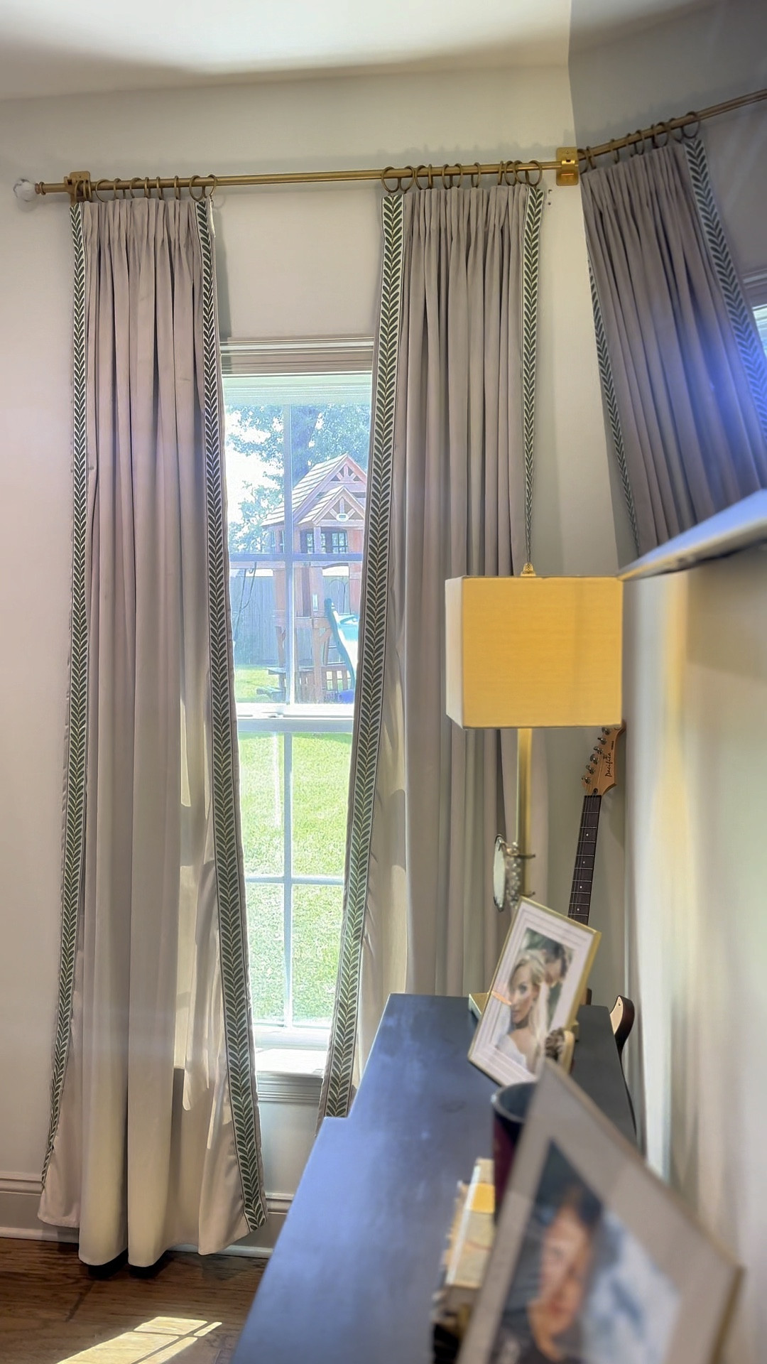 DIY pinch pleat curtains! Save yourself hundreds of dollars by trimming your curtains yourself! 

#LTKStyleTip #LTKVideo #LTKFindsUnder50