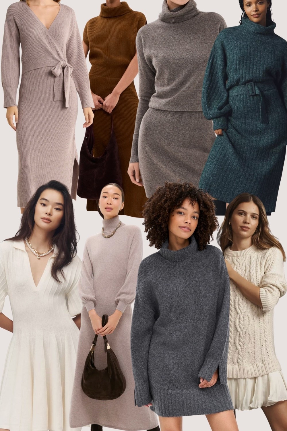 Sweater Dress
Sweater dresses are perfect for looking nice at your next gathering. Wear to Thanksgiving or Christmas dinner. Sweater dresses are also great for family photos  

#LTKStyleTip #LTKMidsize