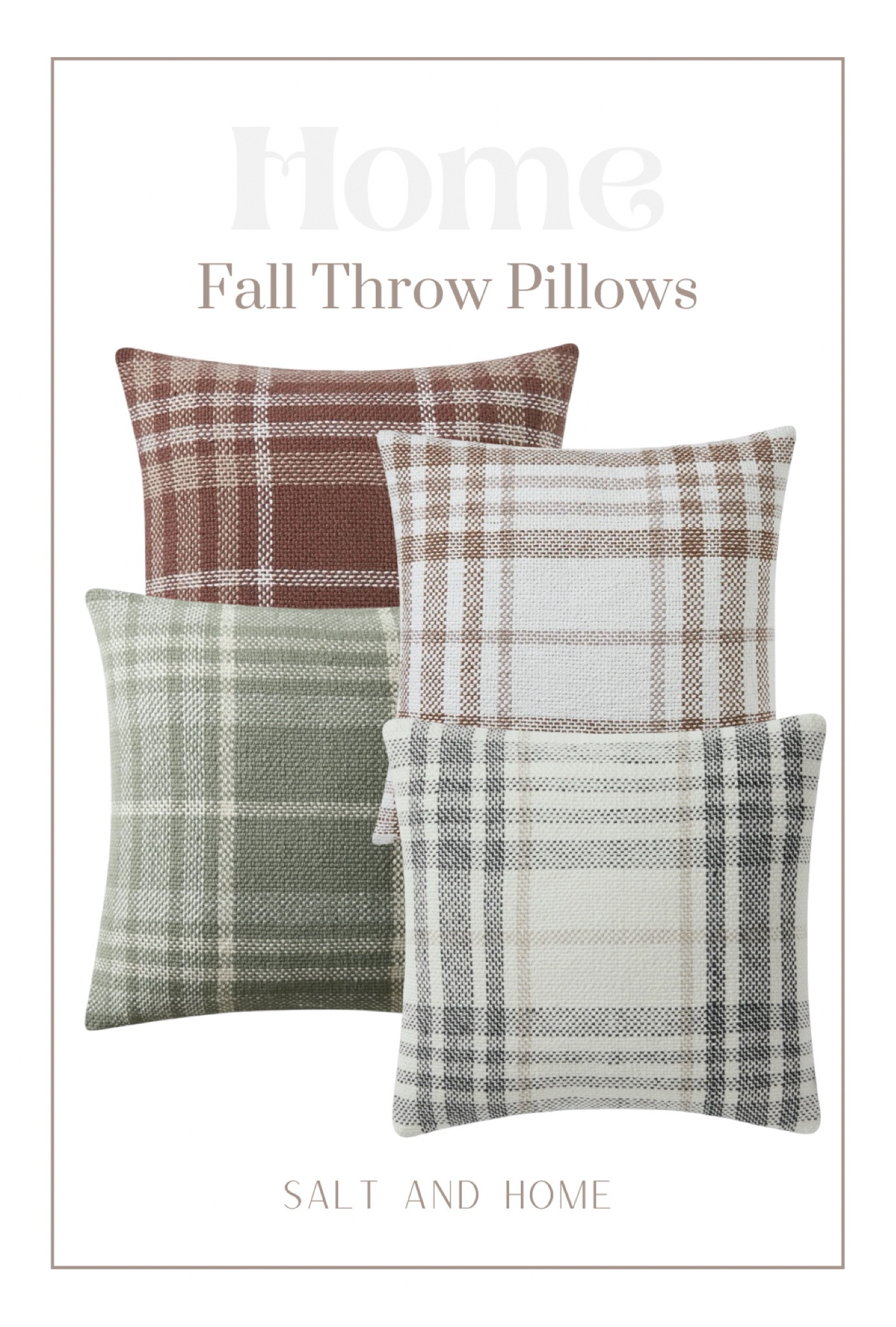 These throw pillows come with the cover and insert!! They are only $15!!!

#LTKHome #LTKSeasonal