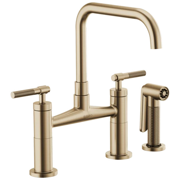 Litze® Bridge Faucet with Side Sprayer | Wayfair North America