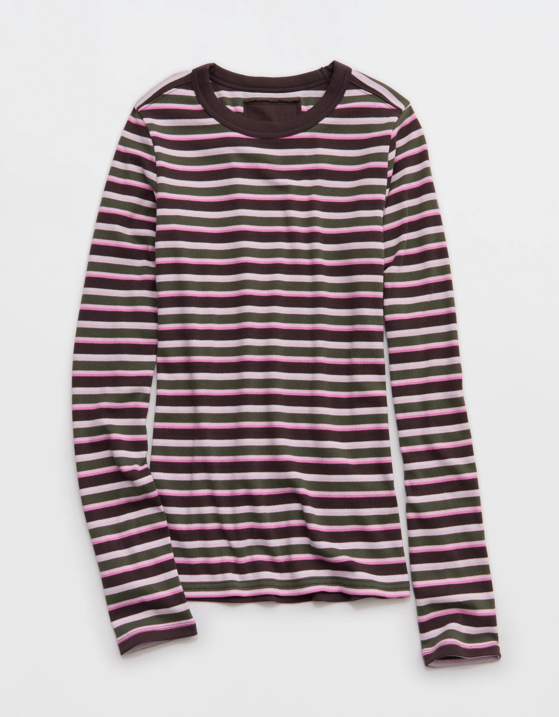 Aerie Essential Crew Layering T-Shirt | Aerie