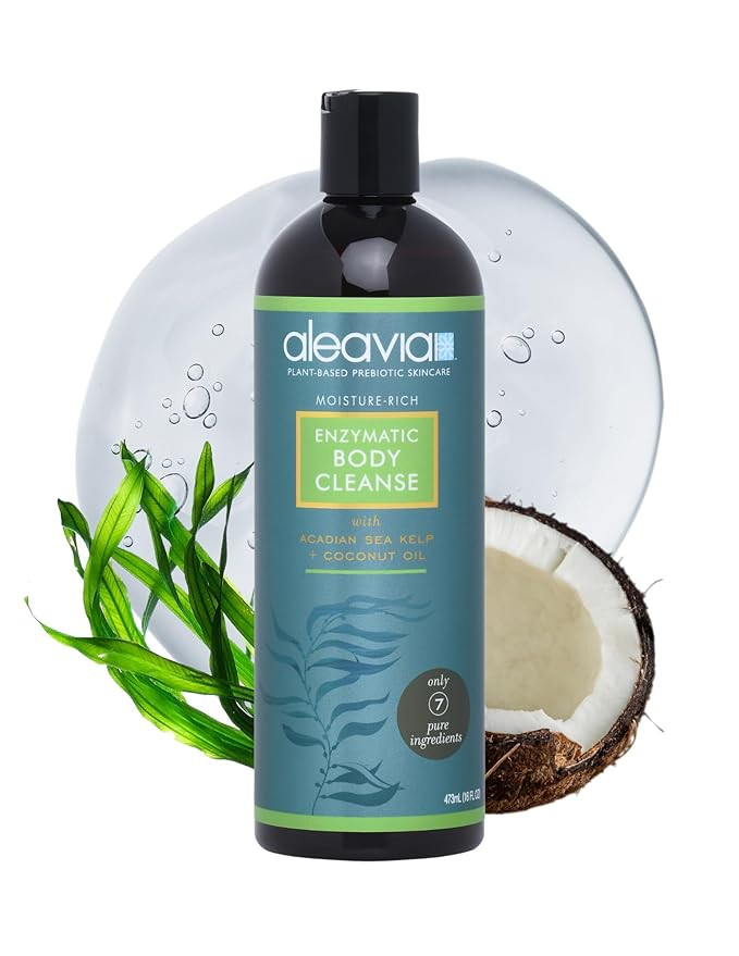 Aleavia Enzymatic Body Cleanse – Fragrance-Free Organic & All-Natural Prebiotic, Vegan Body Was... | Amazon (US)