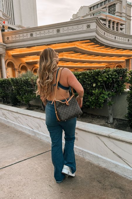 A moment for ze bag 👜 but also how cute is this jean overall 👌🏼 im wearing a L but could have gone M it’s stretchy 🙌🏼 aka comfy 

#LTKtravel #LTKmidsize #LTKstyletip