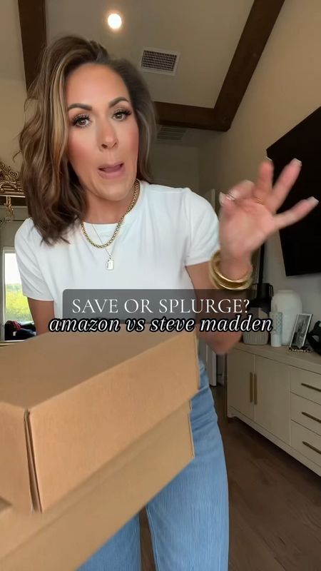 Back with another save or splurge!

today its amazon vs steve madden…

im gonna say save your money on this one! especially if you have a chunky foot like me! 

amazon shoes will be saved under september finds!

#saveorsplurge #amazonshoes #slingbackheels #amazonheels #amazonfavorites #designerinspired

#LTKstyletip #LTKover40 #LTKshoecrush