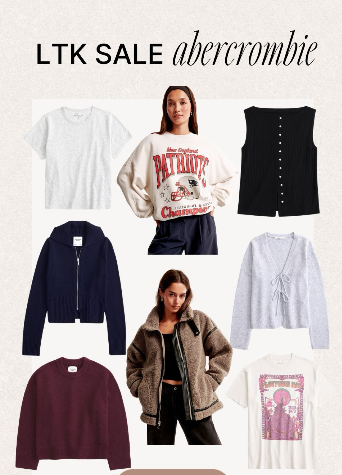 LTK fall sale 🍂🫶🏼 Abercrombie picks! The cutest sweaters and tops for fall 

#LTKFallSale #LTKStyleTip