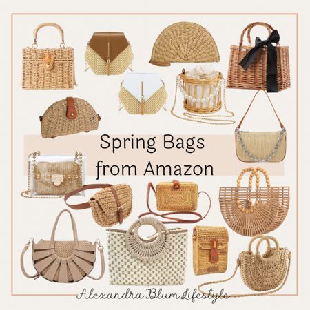 Spring Bags from Amazon! Straw crossbody bags and tote bags! Woven wicker bags! Handbags and purses for beach vacation outfits

#LTKitbag #LTKunder50 #LTKtravel