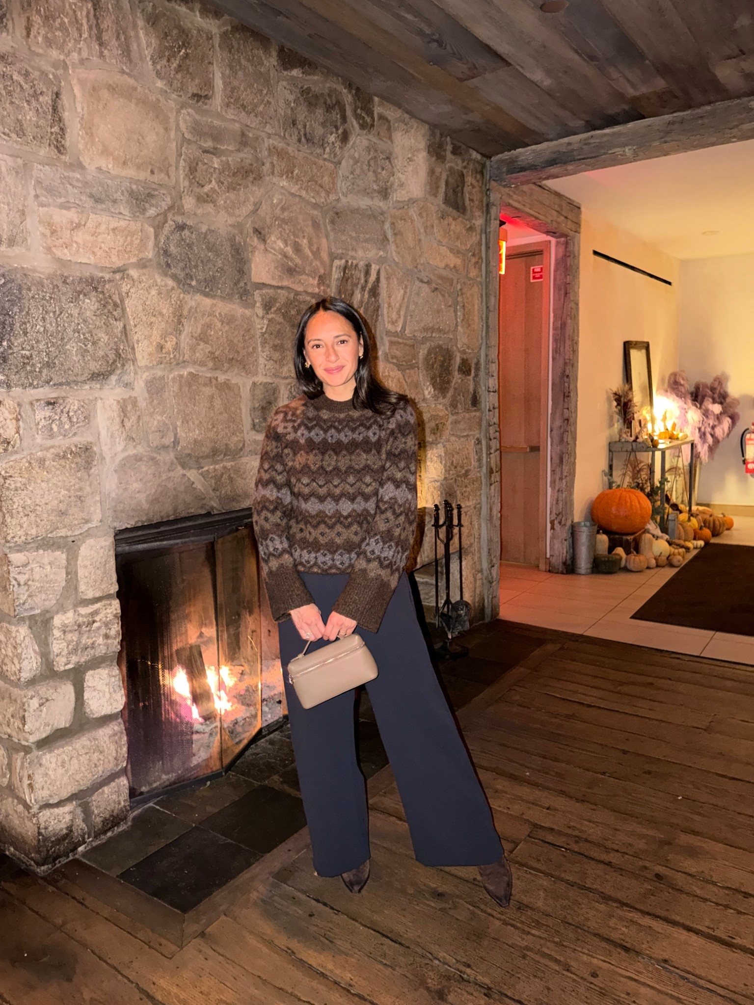 Aritzia outfit that I can’t wait to repeat. 
This cozy sweater is perfect for the holiday season! 
Lodge pants in size small (short) 
Sweater in xs 

#LTKootd #LTKOver40 #LTKPetite