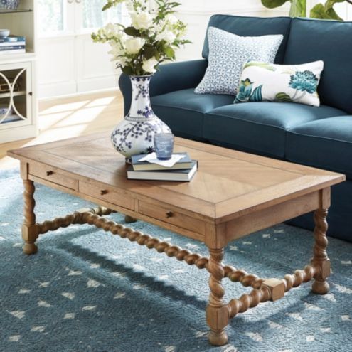 Willow Spindle Leg Coffee Table | Ballard Designs, Inc.