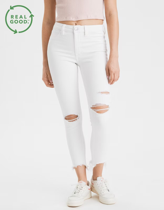 AE Ne(X)t Level High-Waisted Jegging Crop | American Eagle Outfitters (US & CA)