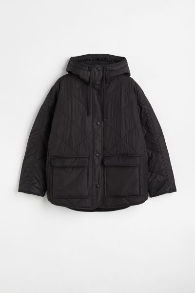 Oversized quilted jacket | H&M (UK, MY, IN, SG, PH, TW, HK)