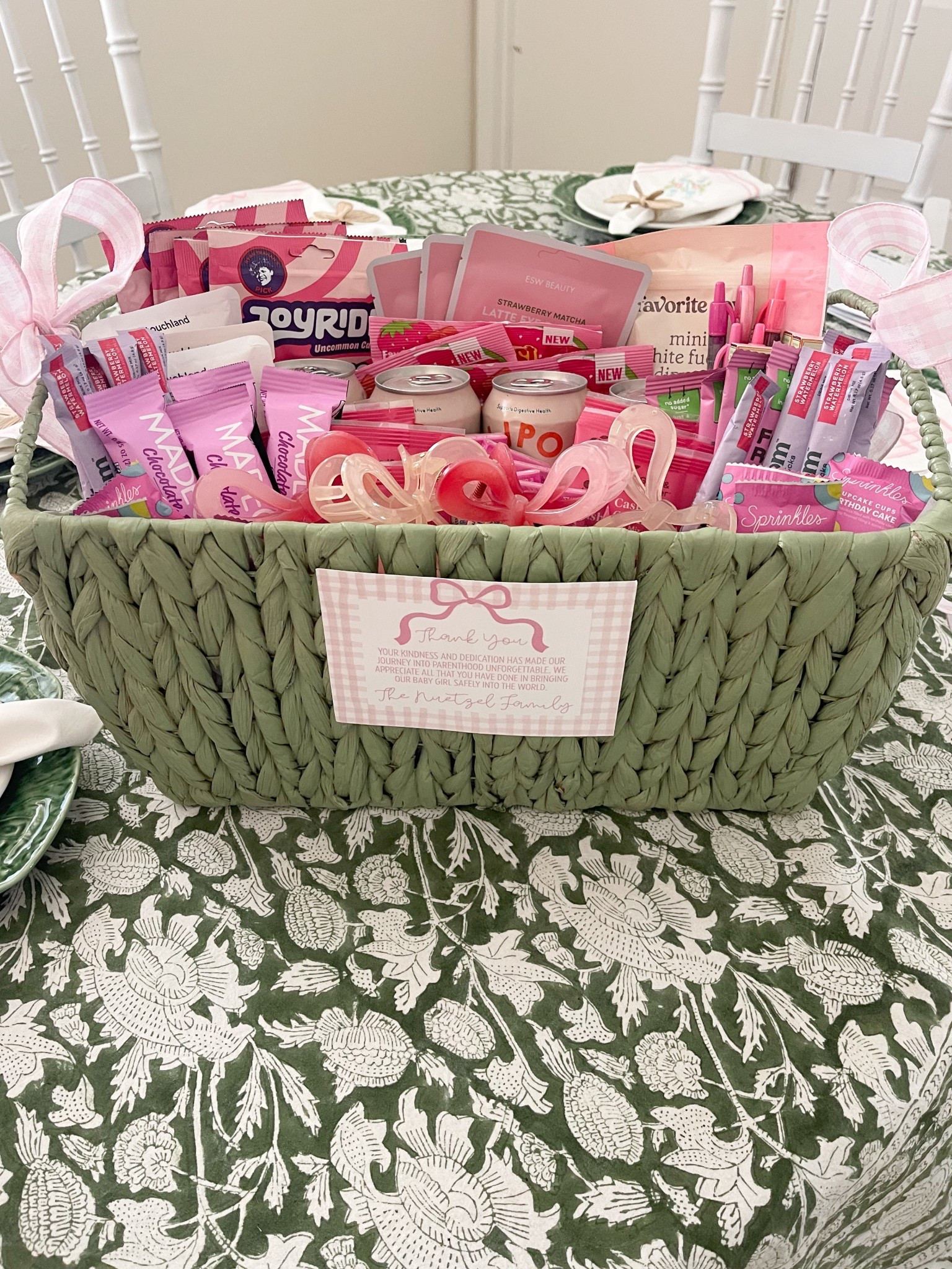 All the PINK for our nurse thank you basket! 🎀🩷



#LTKBump #LTKFamily #LTKBaby