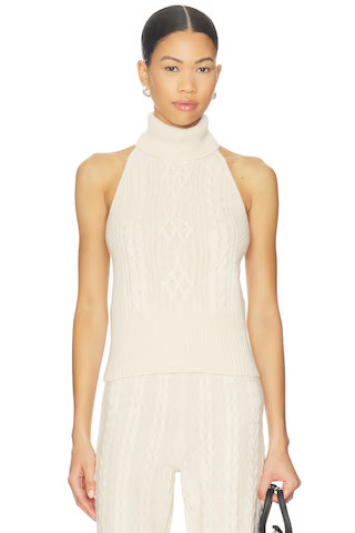 Cashmere Cable Halterneck Top
                    
                    AEXAE | Revolve Clothing (Global)
