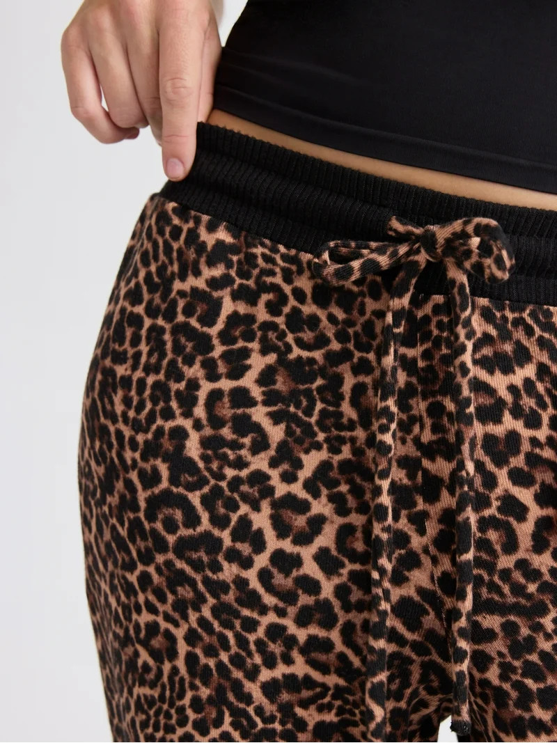 Joyspun Women's Cozy Lounge Collection Hacci Knit Sleep Joggers, 29'' Inseam, Sizes XS-3X | Walmart (US)