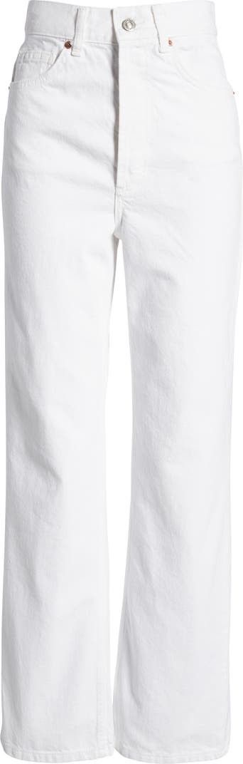 Kort High Waist Jeans - White Jeans | Nordstrom