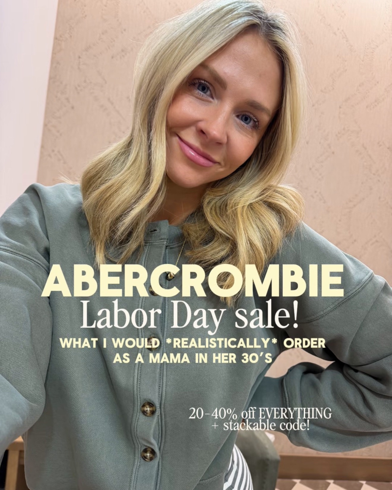 ABERCROMBIE Labor Day sale! 20-40% off EVERYTHING plus an additional 15% off with code “SUITEAF” time to stock up for fall!

#LTKSaleAlert