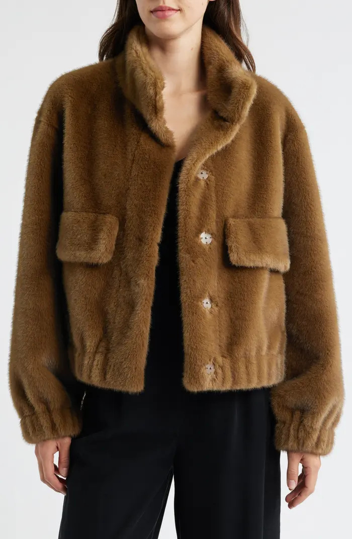 Faux Fur Bomber Jacket | Nordstrom