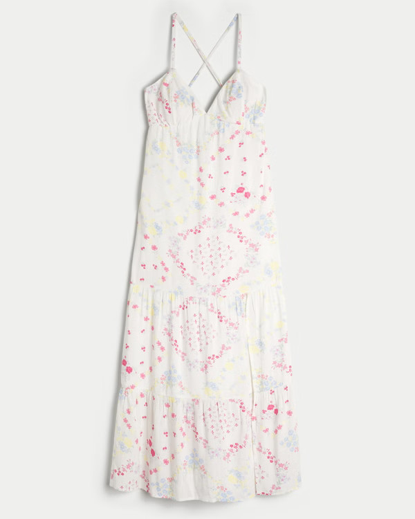 Open Back Maxi Dress | Hollister (US)