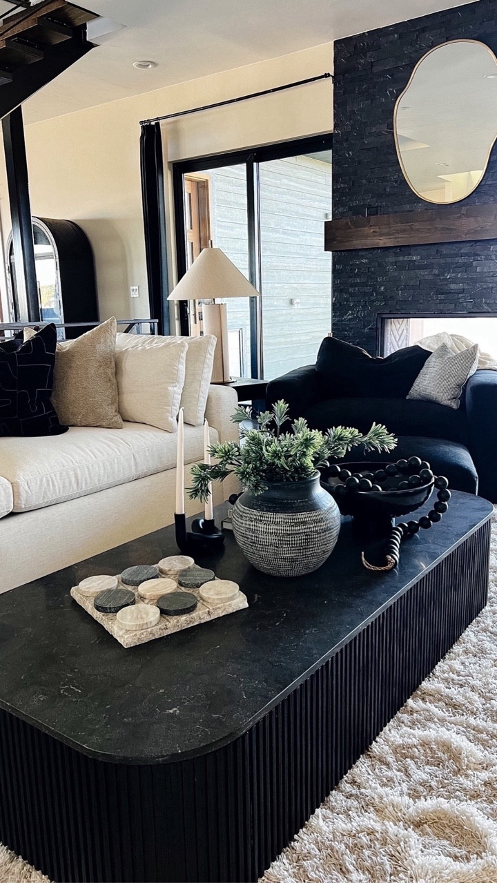 ✨ Cozy modern living room vibes✨Layered textures, soft neutrals, and matte black accents make this space feel both elevated and inviting. Obsessed with how the sculptural decor, fluted coffee table, and organic mirror tie everything together. Shop the look below 🖤🤍

#LTKhome #LTKlivingroom #ModernHomeDecor #NeutralHome #CozyModernStyle #InteriorDesignInspo #HomeDecorFinds #ContemporaryHome #ModernLivingRoom #LTKinterior #DecorInspiration #MinimalModernDecor

#LTKHome #LTKSaleAlert