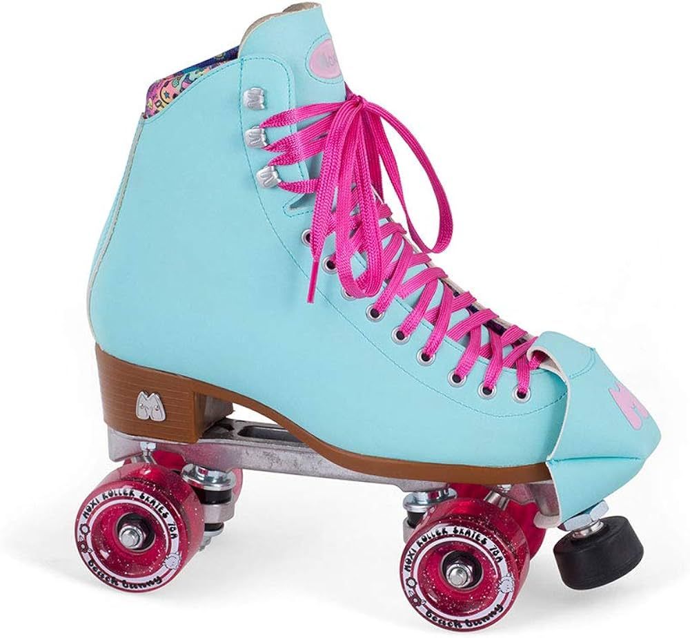 Moxi Skates - Beach Bunny - Fashionable Womens Roller Skates | Blue Sky | Size 6 | Amazon (US)