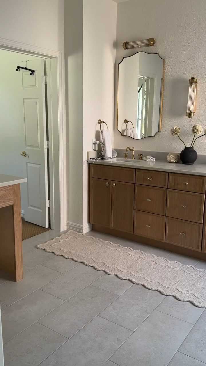 Scallop edge runners! 🤍 Added this beautiful one under $100 to our bathroom and love how much it elevated the space!

scallop edge runner, scalloped rug, bathroom runner, bathroom decor, affordable home decor, runner rug, neutral home decor, rug under $100, bathroom refresh, home finds

#LTKHome
