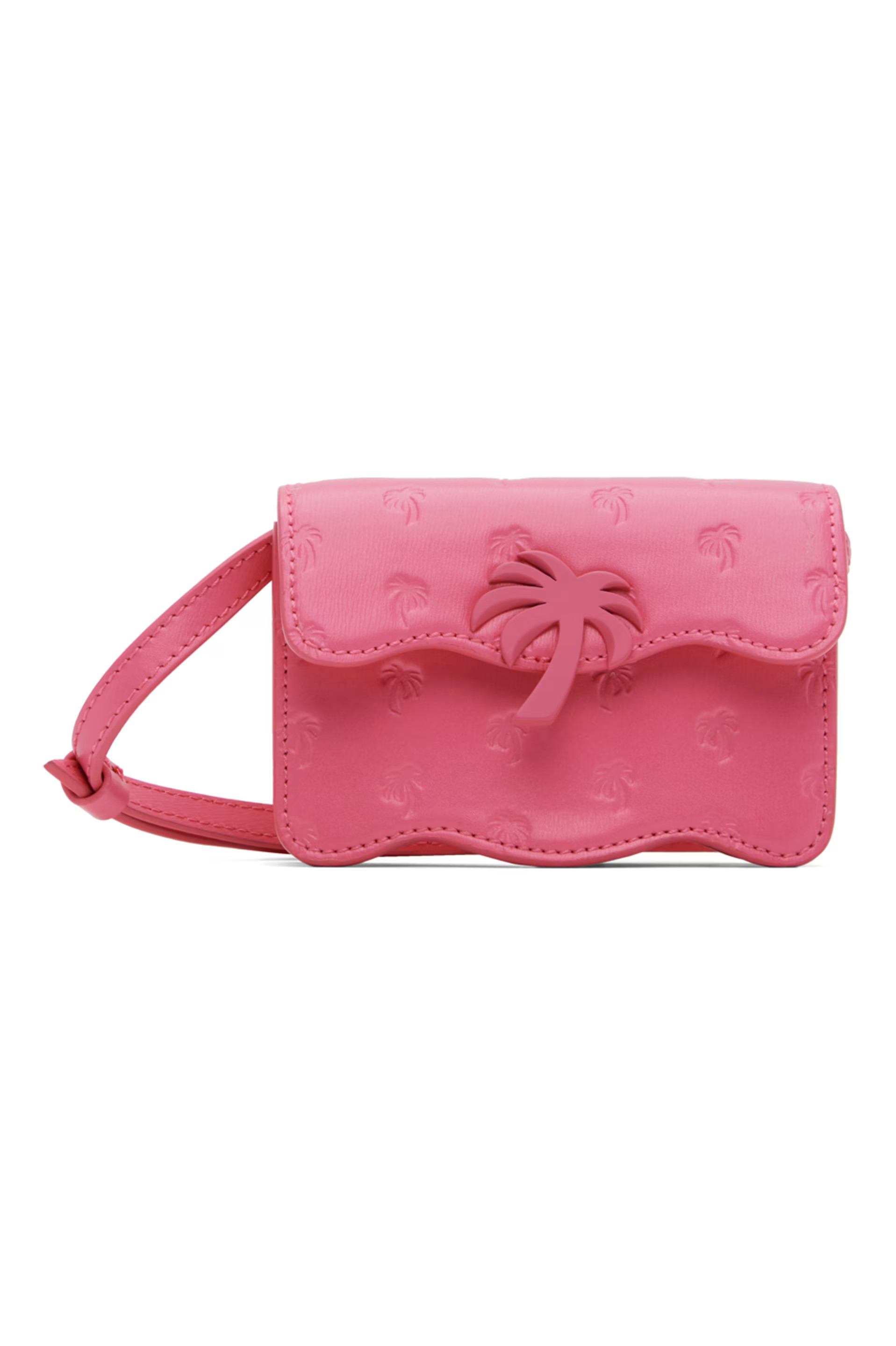 Palm Angels - Pink Micro Palm Beach Bag | SSENSE