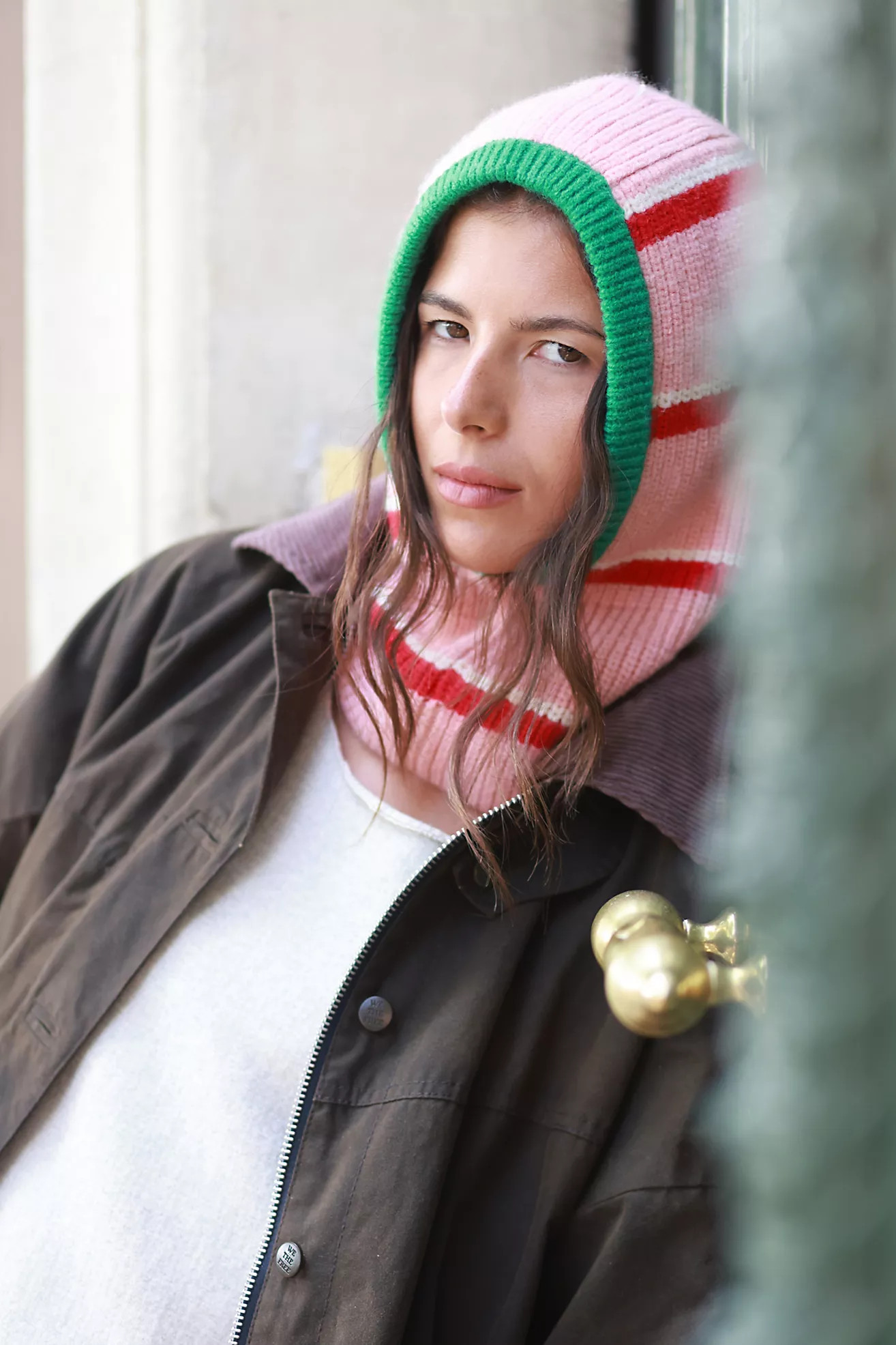 Taylor Stripe Rib Balaclava | Free People (Global - UK&FR Excluded)