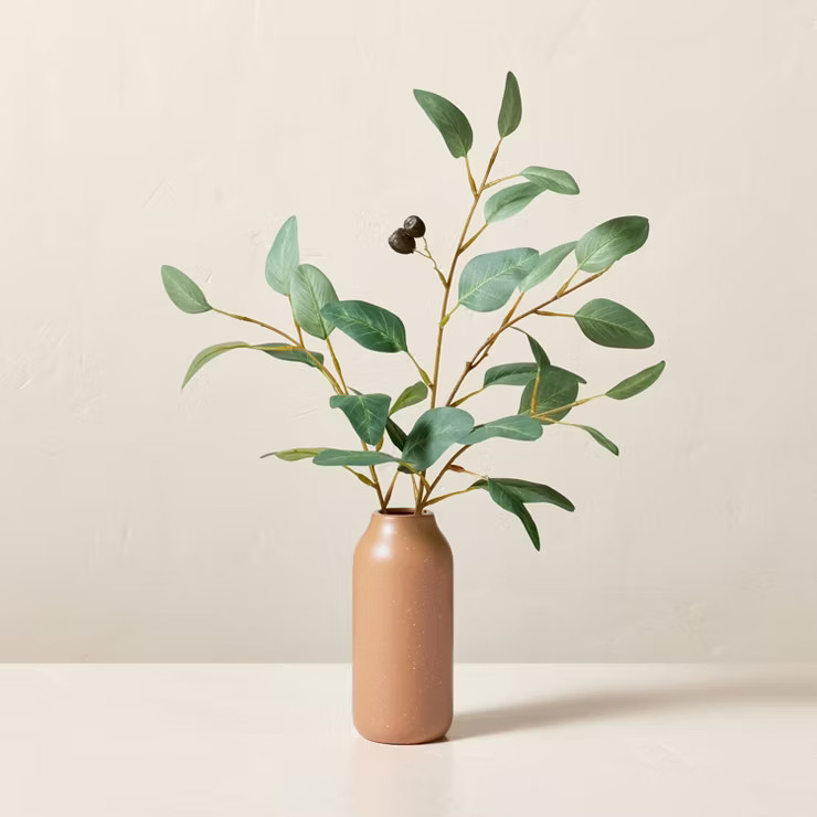 Faux Eucalyptus Terracotta Arrangement - Hearth & Hand™ with Magnolia | Target