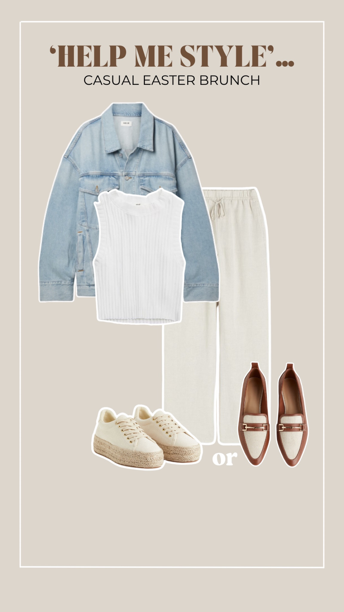 Casual Easter brunch outfit 

#LTKfindsunder50 #LTKfindsunder100 #LTKstyletip