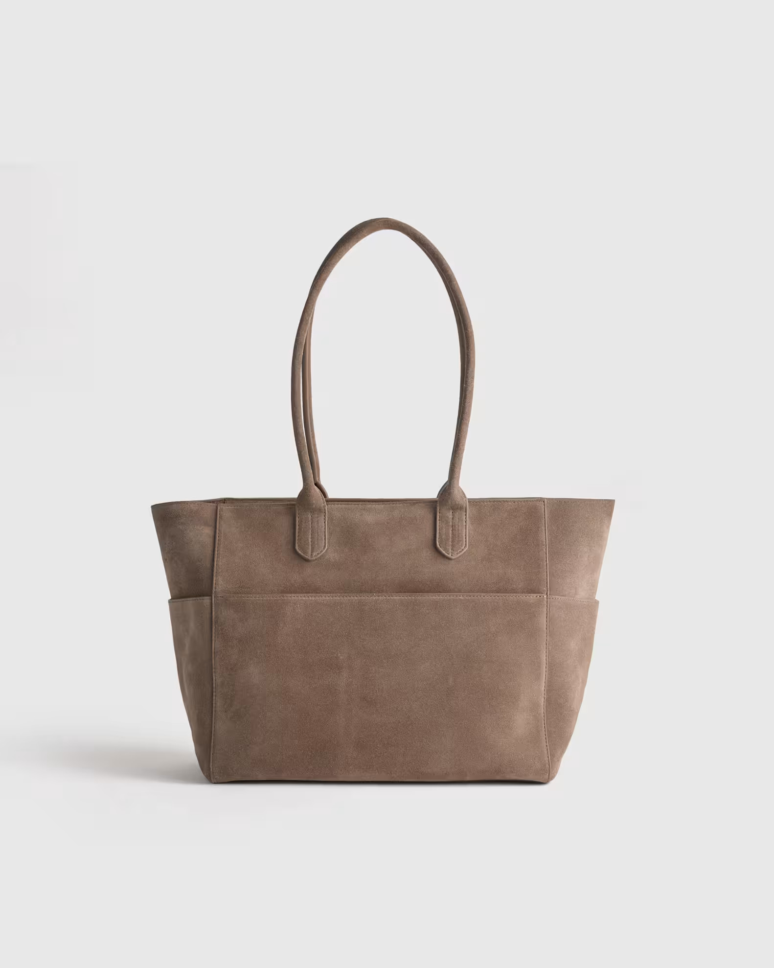 Italian Suede Shopper Tote | Quince