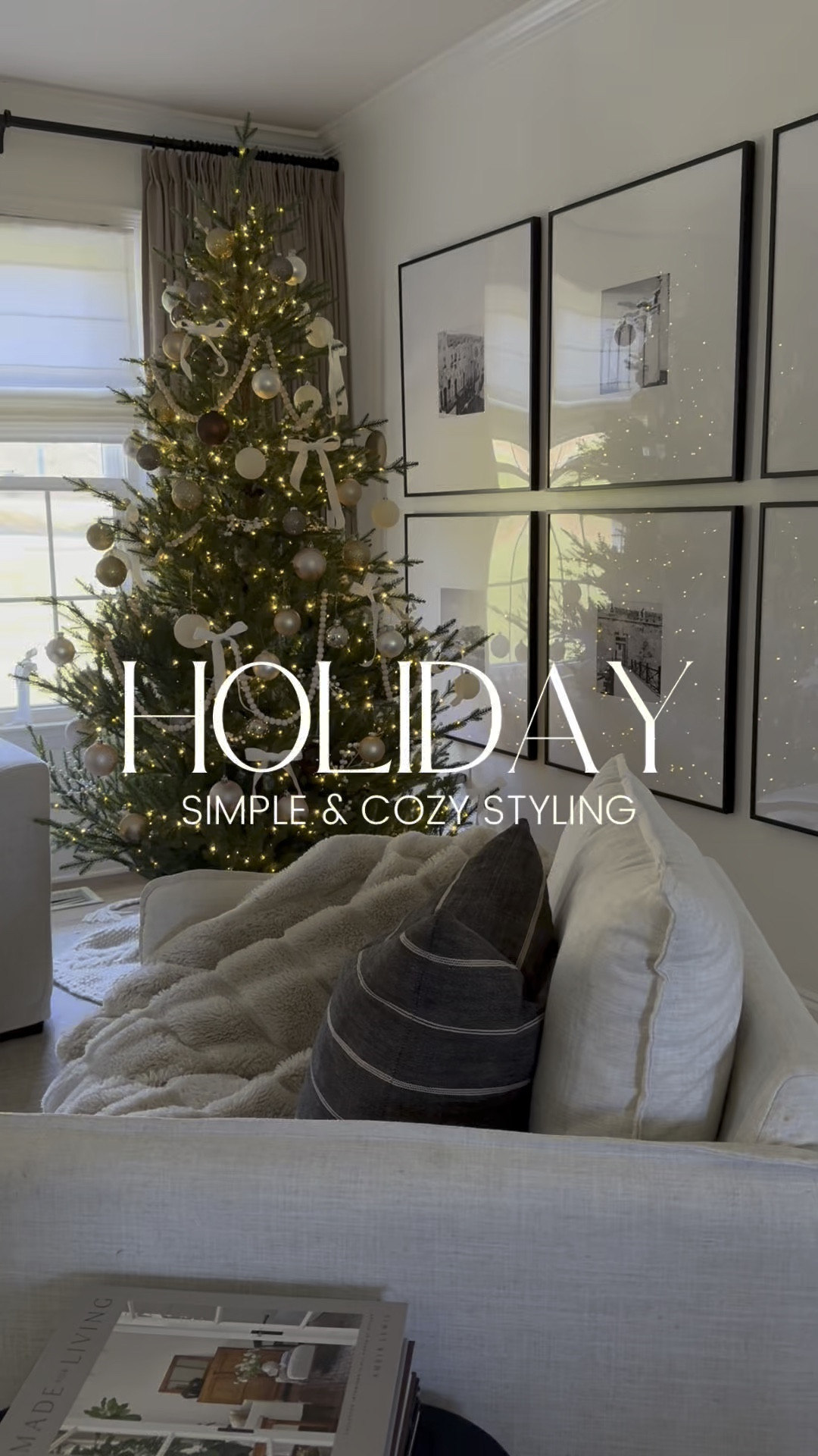 Cozy holiday styling! 

#LTKHome #LTKHoliday