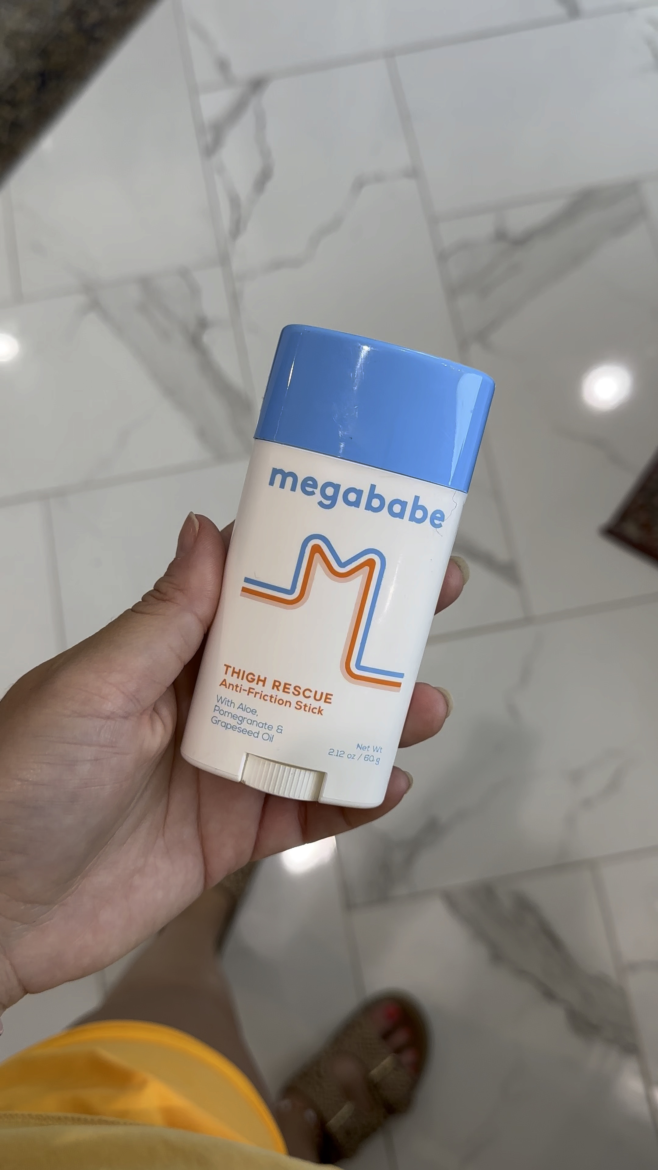 NO MORE CHAFFING! Mega babe anti thigh rub stick! This stuff is life changing! It’s clear, smooth, prevents rash, bumps, and irritation on those thick thighs. 🙌🏼 

#LTKmidsize #LTKplussize #LTKActive