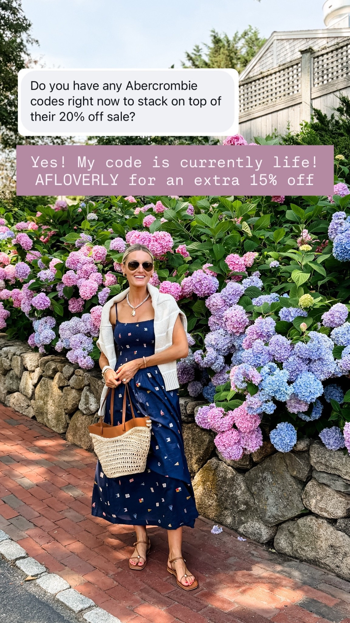 Use my code AFLOVERLY for an additional 15% off your order 👏🏼 wearing S in this dress.

Loverly Grey, Abercrombie, sale alert

#LTKSaleAlert