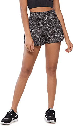 Free People FP Movement The Way Home Shorts for Women - Flowy Ombre Colored & Printed Chic Designs - Bandana Black/White XS (Women's 0-2) One Size | Amazon (US)