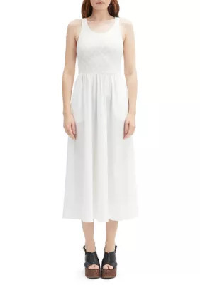 Bardot Women's Bryony Lace Poplin Midi Dress | Belk