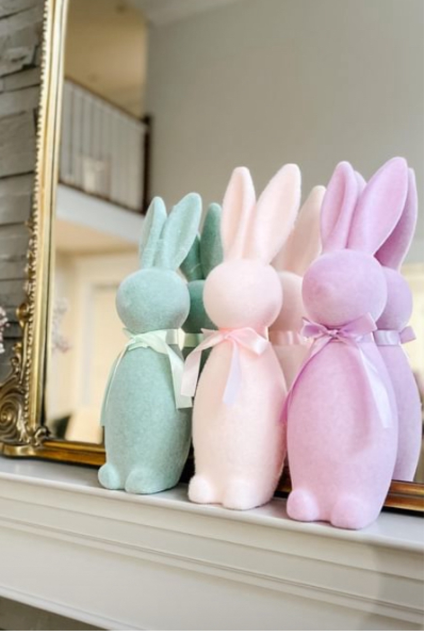 Upgrade my flocked bunnies 

#LTKSeasonal #LTKhome #LTKSpringSale