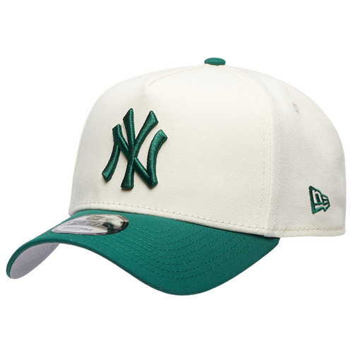 New Era New York Yankees New Era Yankees 940 A-Frame Cap - Adult Chrome/Green Size One Size | Champs Sports