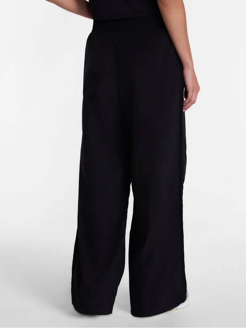 Avia Women's and Women's Plus Crinkle Pants with Pleated Knees, 30" Inseam, Sizes XS-4X | Walmart (US)