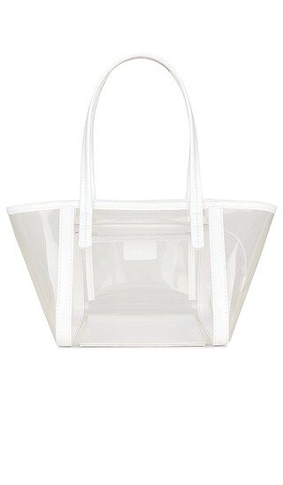 Bar Tote in Transparent White | Revolve Clothing (Global)