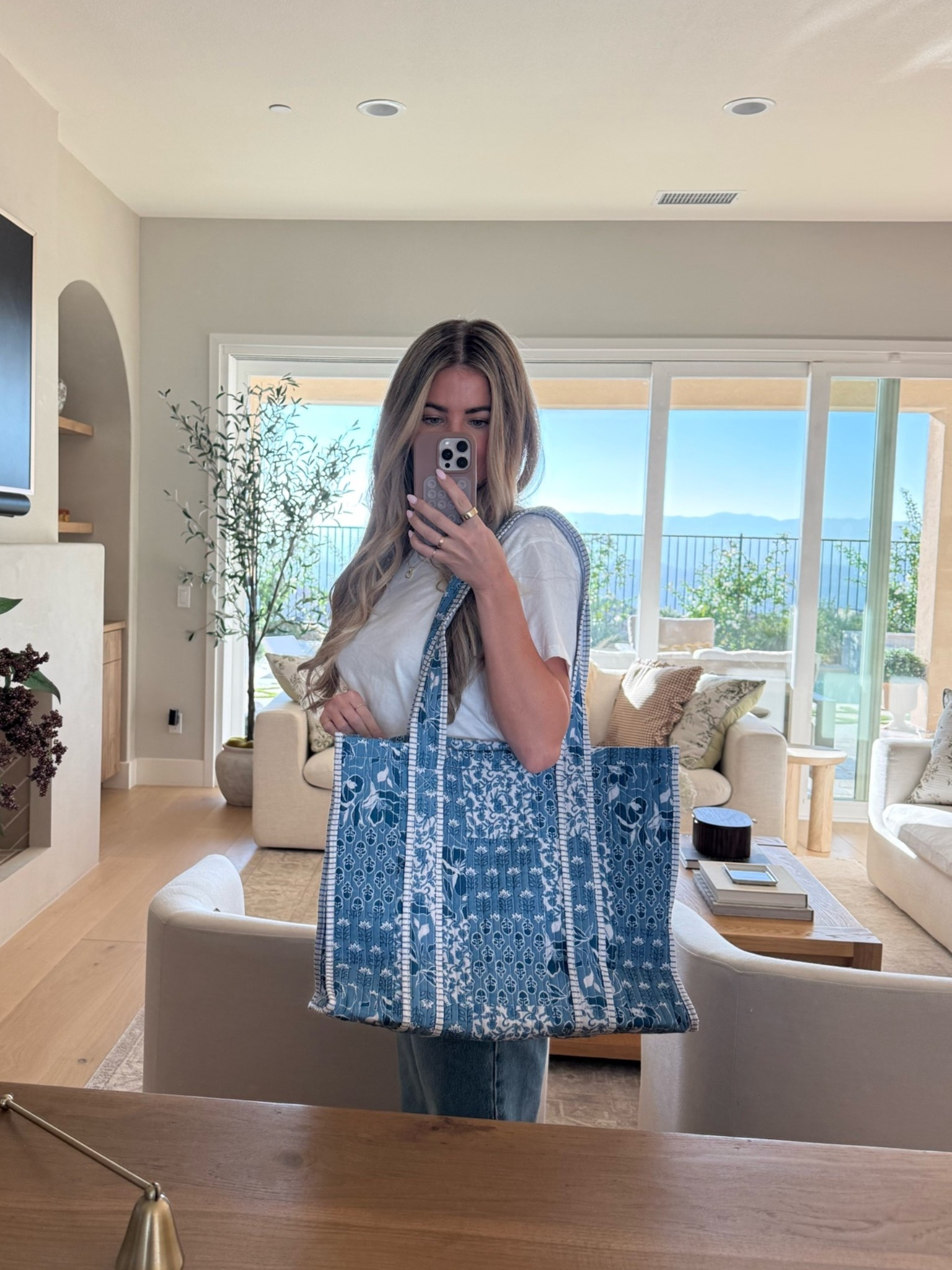 Cutest bandana print tote from Walmart