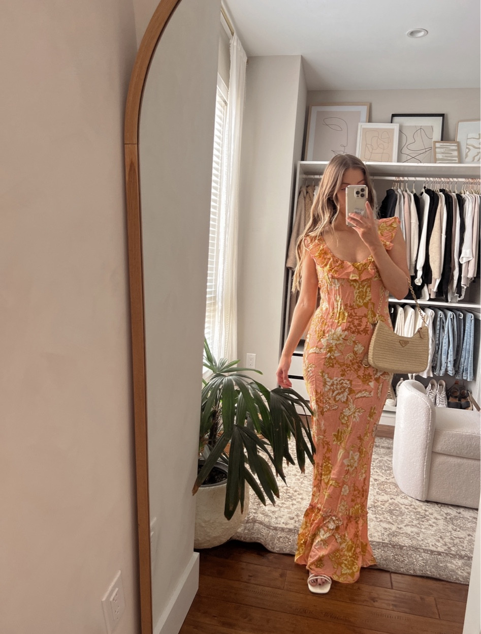 chinese dress ladies Amazon.com: Free People Remind Me Maxi Dress Coral Combo SM (Women's 4-6) :  Clothing, Shoes & Jewelry main image 1