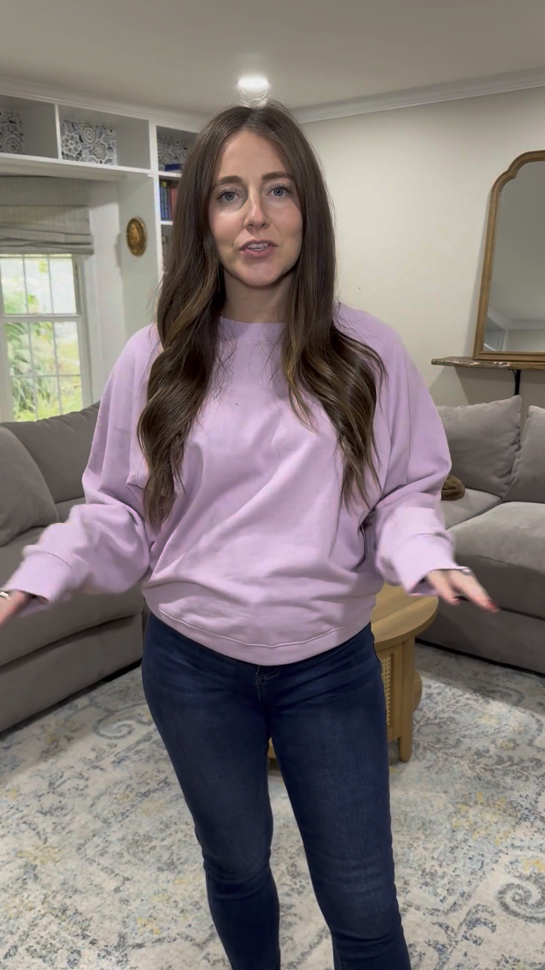 A great every day sweatshirt! It’s 50% off right now!! I’m wearing size M 

#LTKFindsUnder100 #LTKSaleAlert #LTKFindsUnder50